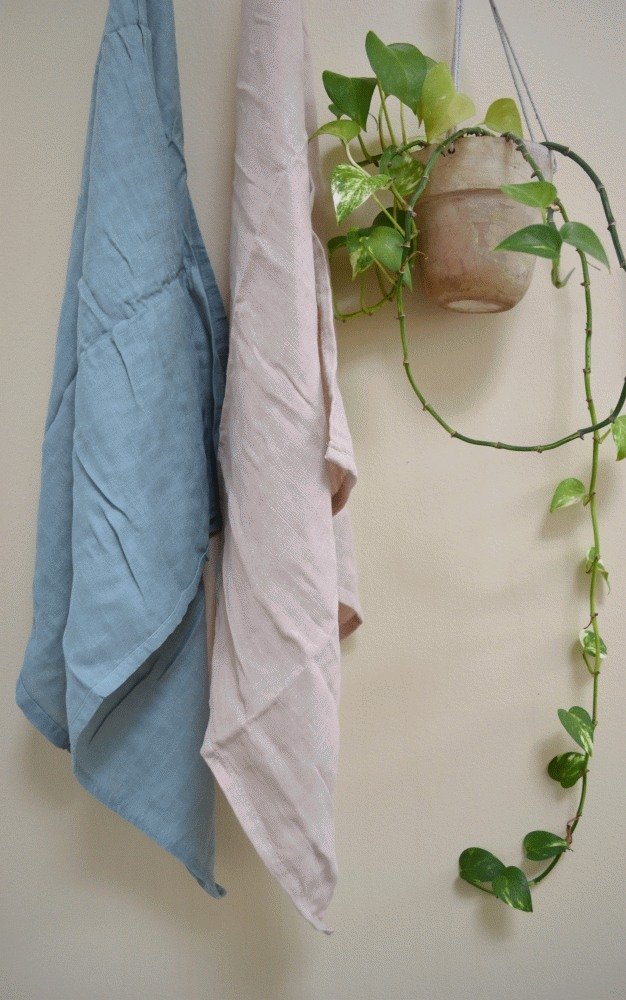 FILIBABBA Mulltuch 65x65 cm, Doeskin