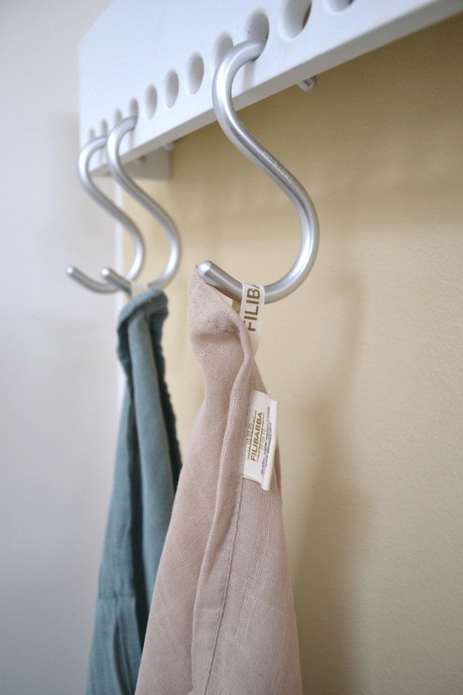 FILIBABBA Mulltuch 65x65 cm, Doeskin