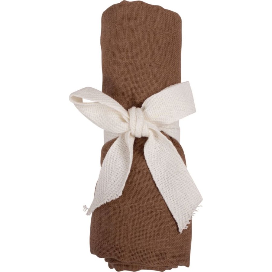 FILIBABBA Mulltuch 65x65 cm, Brownie