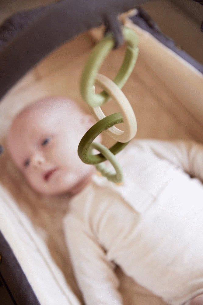 FILIBABBA Aufhngringe 7,8 cm, Grn