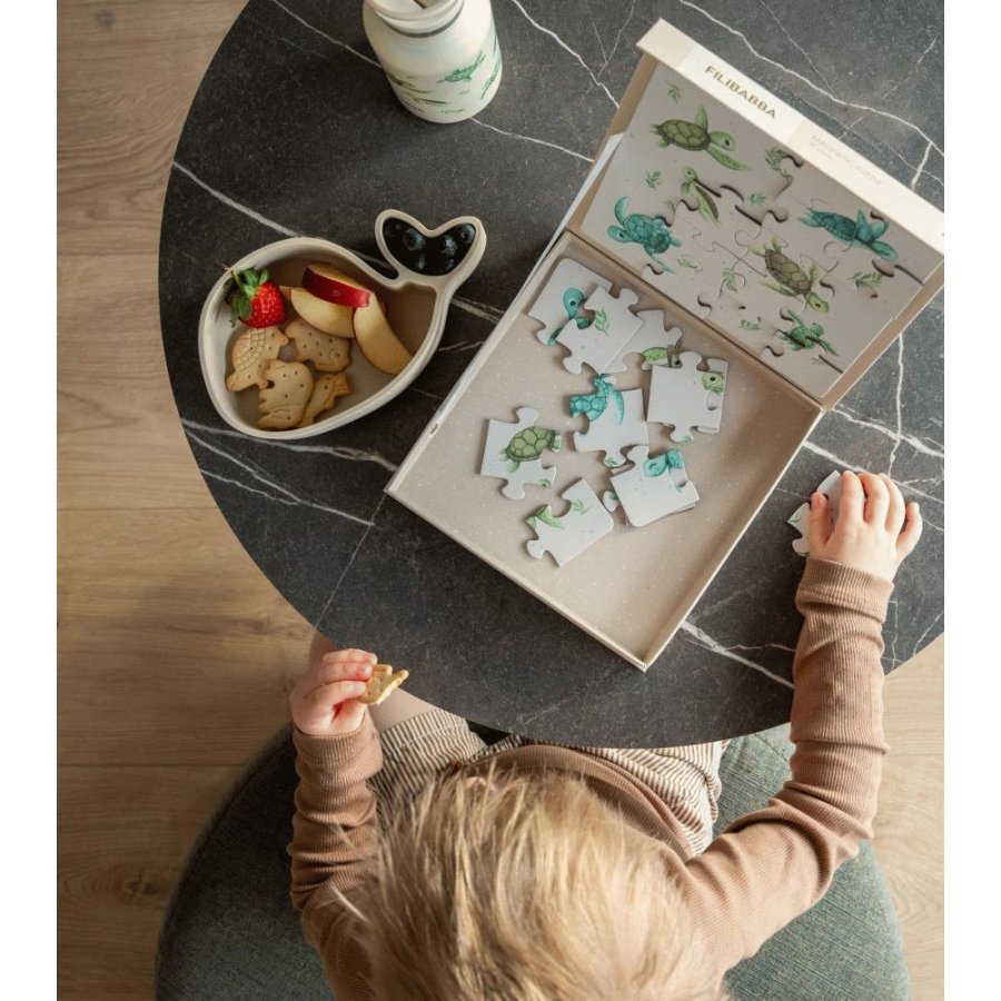 FILIBABBA Snackbox Wal Christian 18,5 cm, Toasted Almond