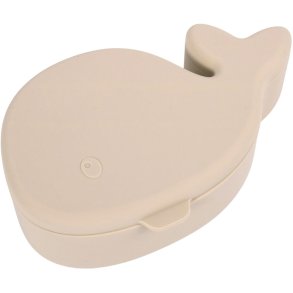 FILIBABBA Snackbox Walvis Christian 18,5 cm, Toasted Almond