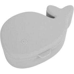 FILIBABBA Snackbox Walvis Christian 18,5 cm, Pearl Blue