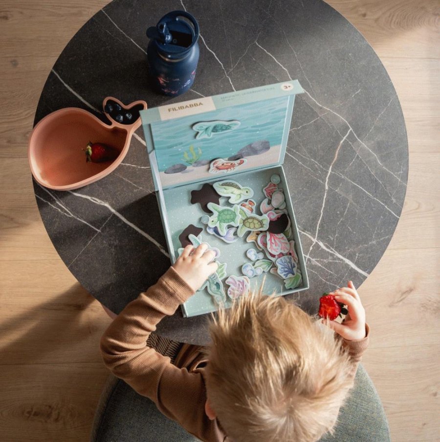 FILIBABBA Snackbox Wal Christian 18,5 cm, Misty Rose