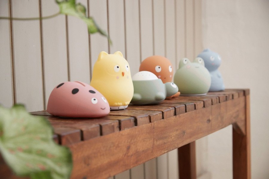 FILIBABBA Nachtlampe LED Schildkrte, Grn