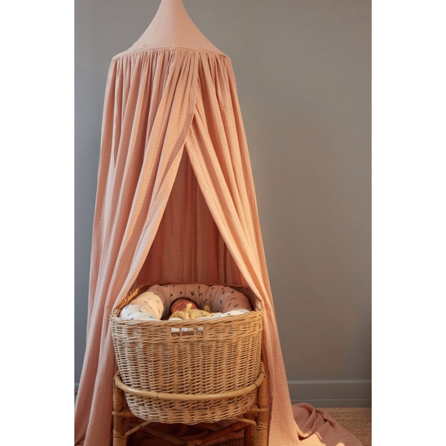 FILIBABBA Himmelbettberwurf 200 cm, Blush