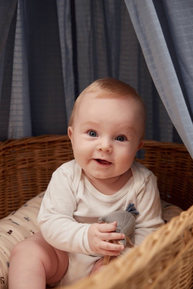 FILIBABBA Himmelbettberwurf 200 cm, Powder Blue