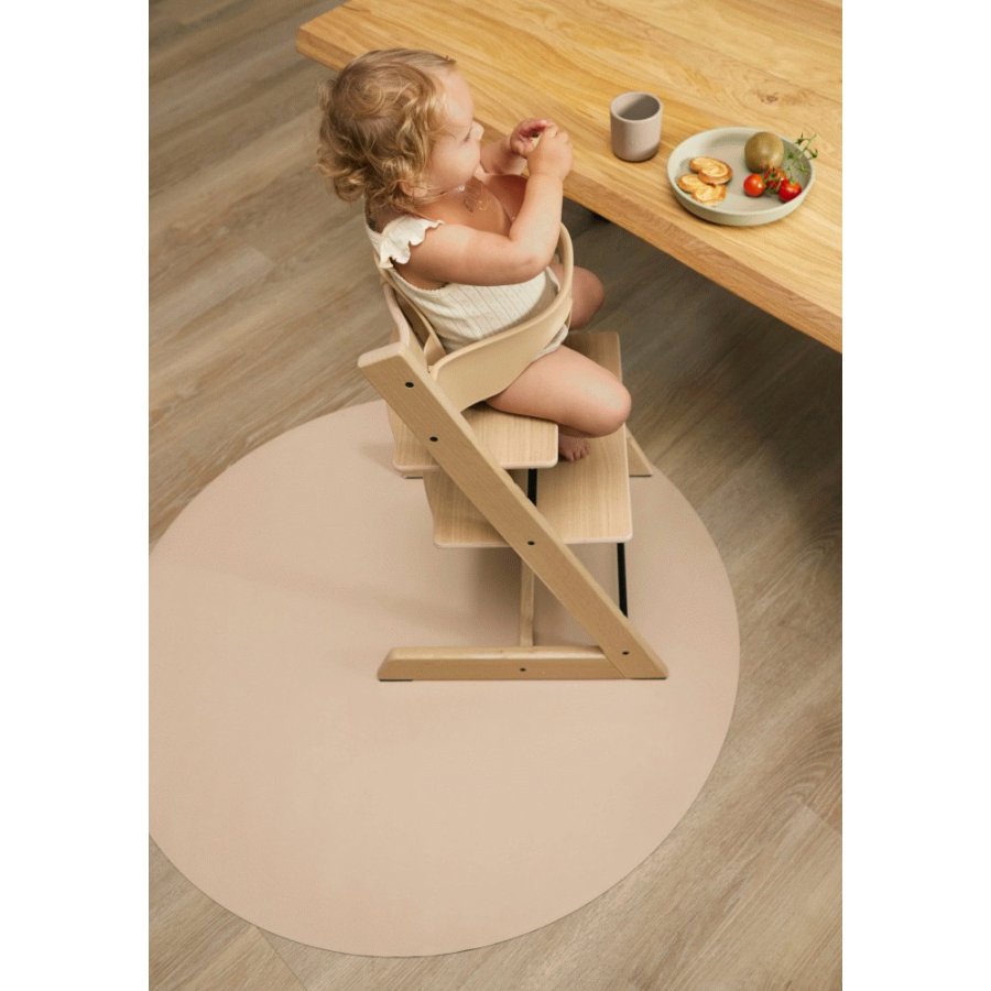 FILIBABBA Stuhlunterlage 110 cm, Warm Grey