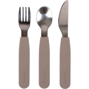 FILIBABBA Bestekset 3-delig, Warm Grey