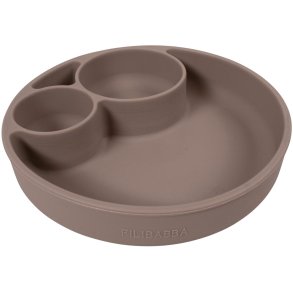 FILIBABBA Bord 19 cm, Warm Grey