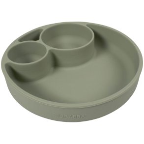 FILIBABBA Bord 19 cm, Groen