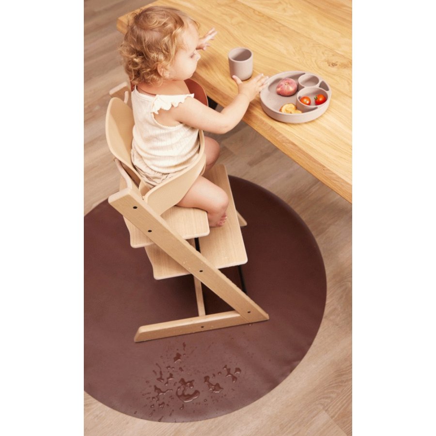 FILIBABBA Stuhlunterlage 110 cm, Braun