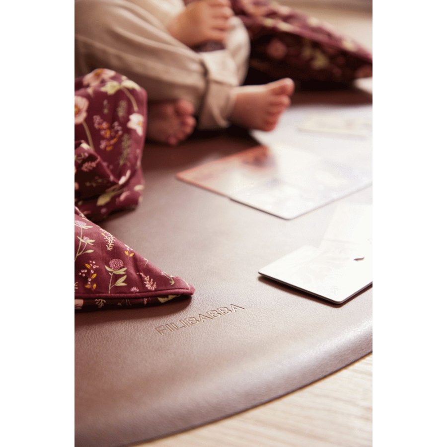 FILIBABBA Stuhlunterlage 110 cm, Braun