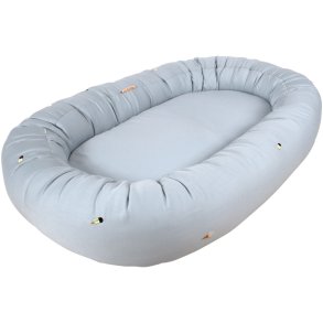 FILIBABBA Babynestje 2 Cool Summer 56x89 cm, Pearl Blue