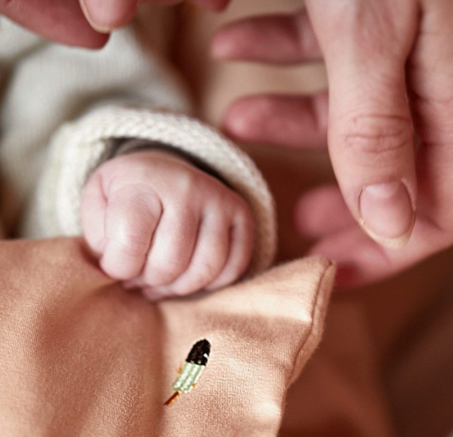 FILIBABBA Babysengetj Cool Summer 70x100 cm, Frappé