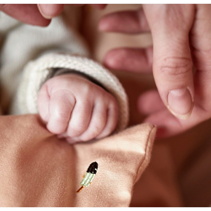 FILIBABBA Juniorsengetj Cool Summer 100x140 cm, Frappé