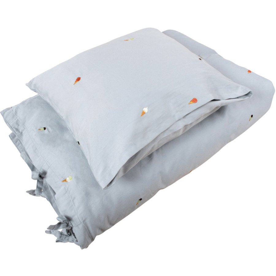 FILIBABBA Juniorsengetj Cool Summer 100x140 cm, Pearl Blue