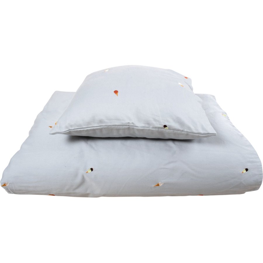 FILIBABBA Juniorsengetj Cool Summer 100x140 cm, Pearl Blue