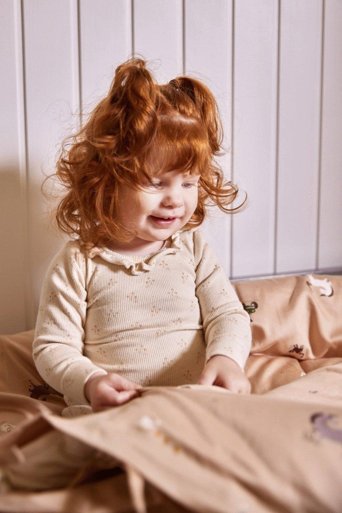 FILIBABBA Juniorsengetj 100x140 cm, Magic Farm