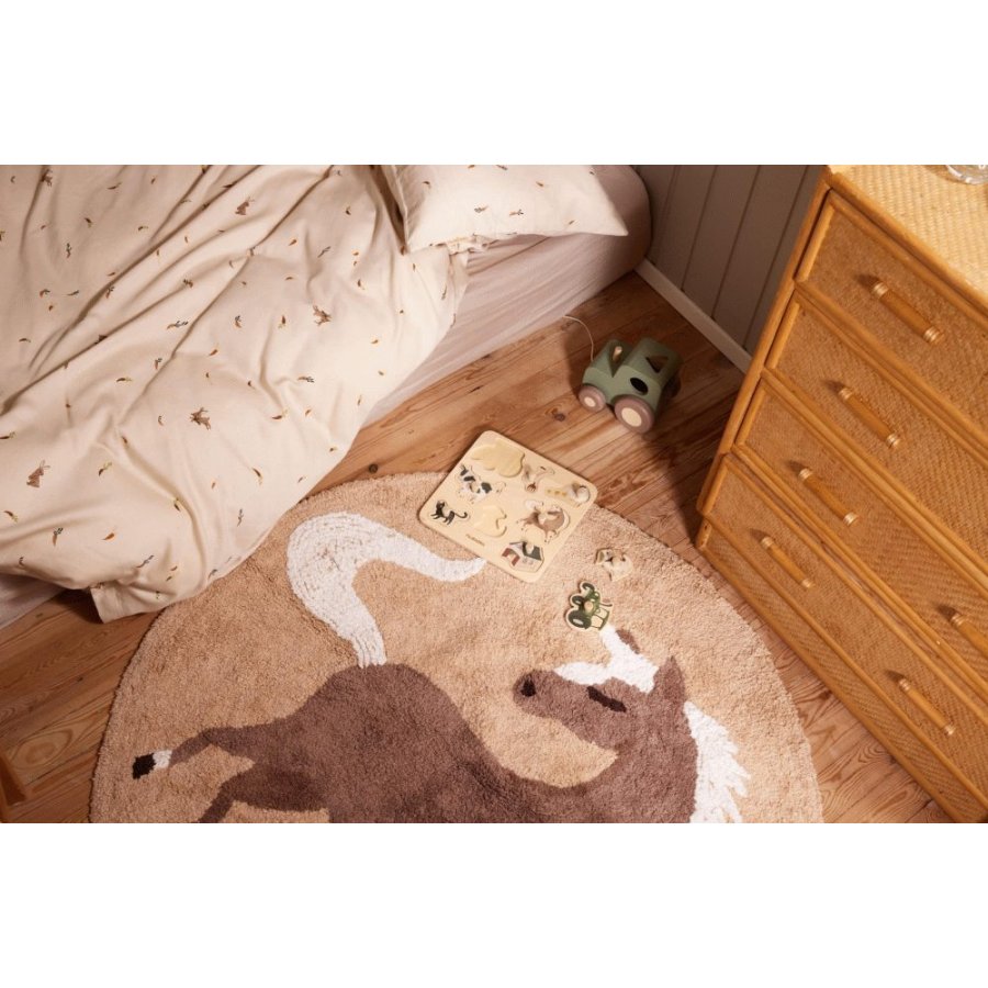 FILIBABBA Juniorsengetj 100x140 cm, Carrot Thief