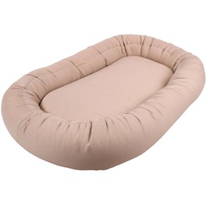 FILIBABBA Babynestje 2e Generatie 83x52 cm, Warm Grey