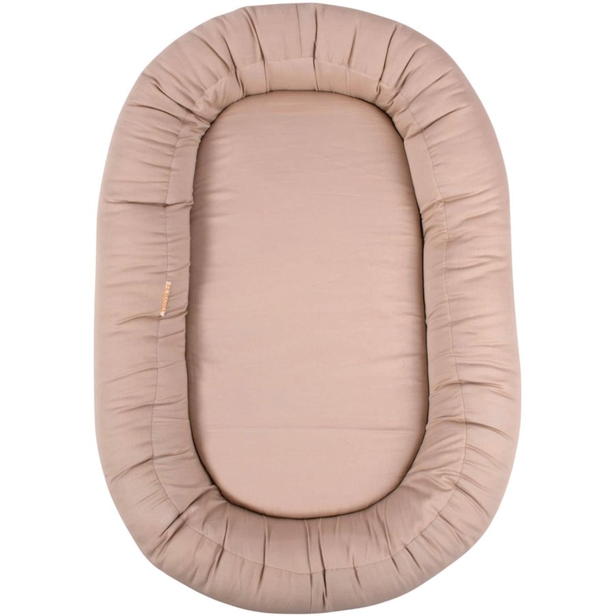 FILIBABBA Babynest 2. Generation 83x52 cm, Warm Grey