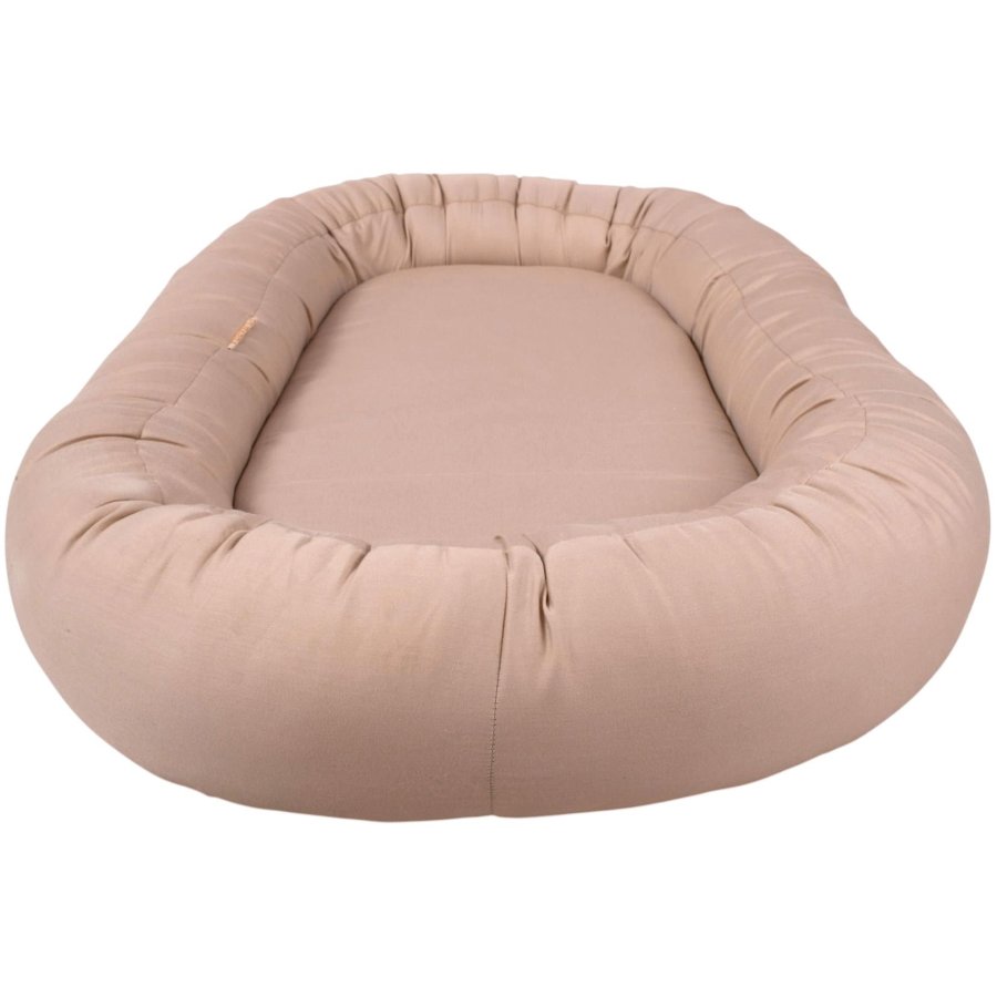 FILIBABBA Babynest 2. Generation 83x52 cm, Warm Grey