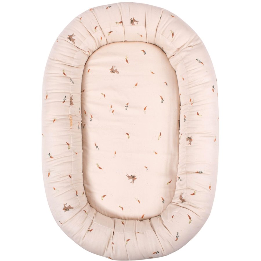 FILIBABBA Babynest 2. Generation 83 cm, Carrot Thief