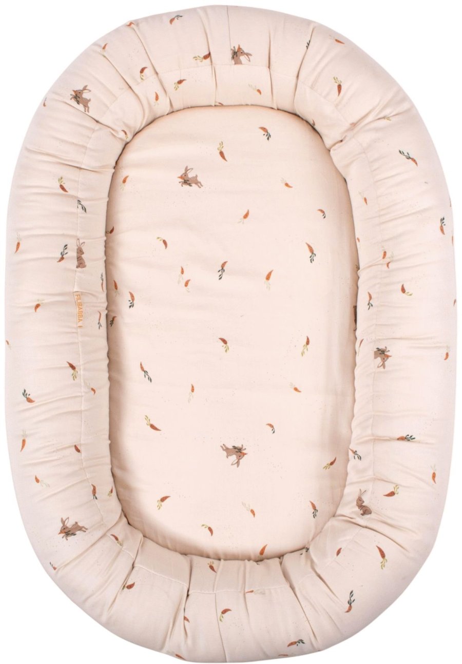 FILIBABBA Babynest 2. Generation 83 cm, Carrot Thief