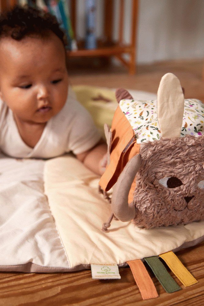 FILIBABBA Aktivittsspielteppich 90x90 cm, Mein Groer Bauernhof