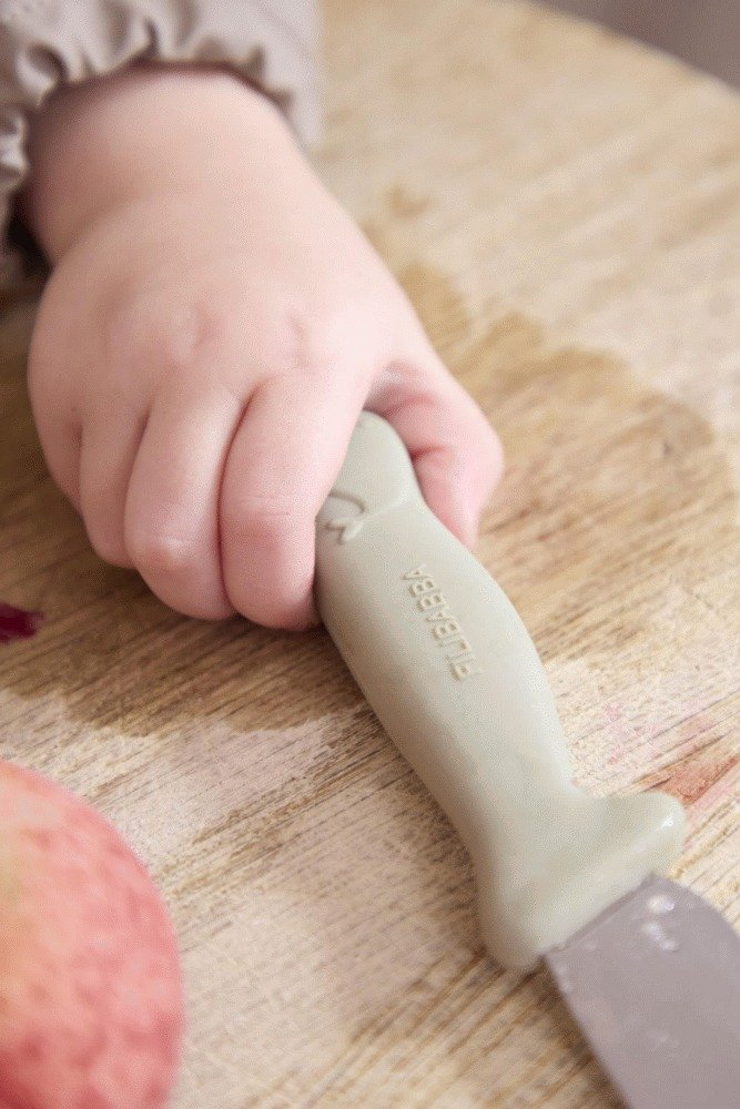 FILIBABBA Kindermesserset 2teilig, Powder Blue/Green