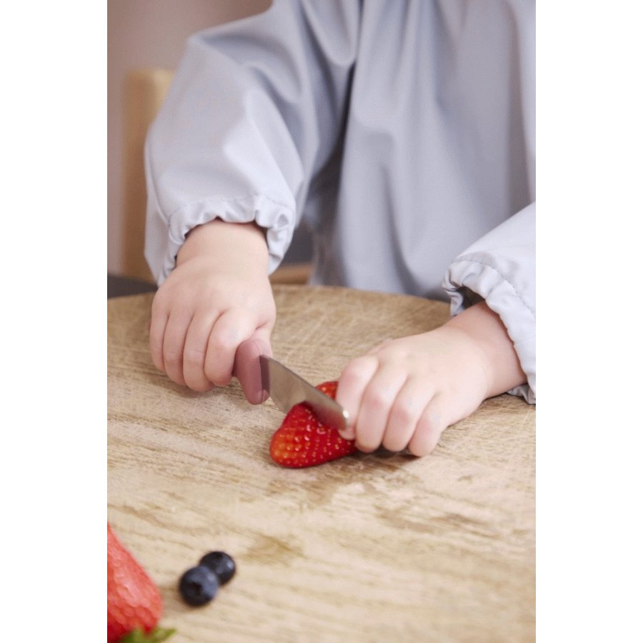 FILIBABBA Kindermesserset 2teilig, Warm Grey/Rose