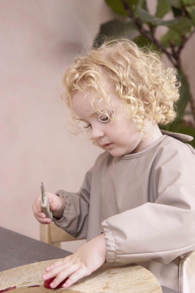 FILIBABBA Langarm Ltzchen, Warm Grey