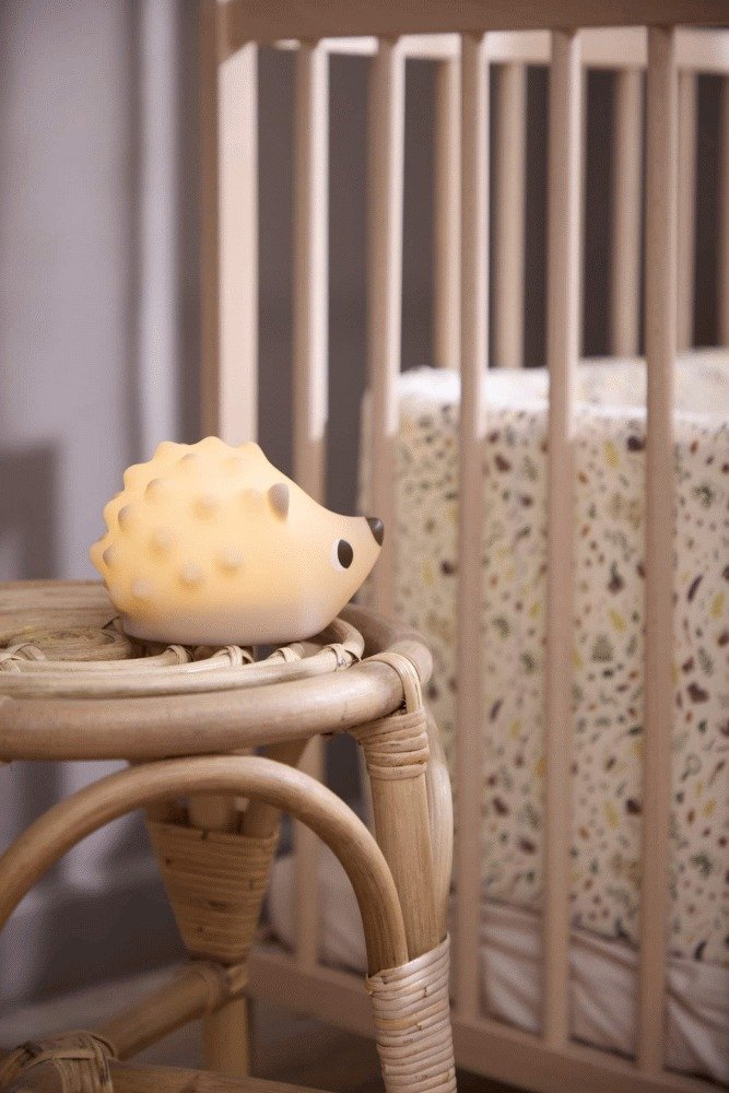 FILIBABBA Nachtlampe LED Igel Henning 11,3 cm, Beige