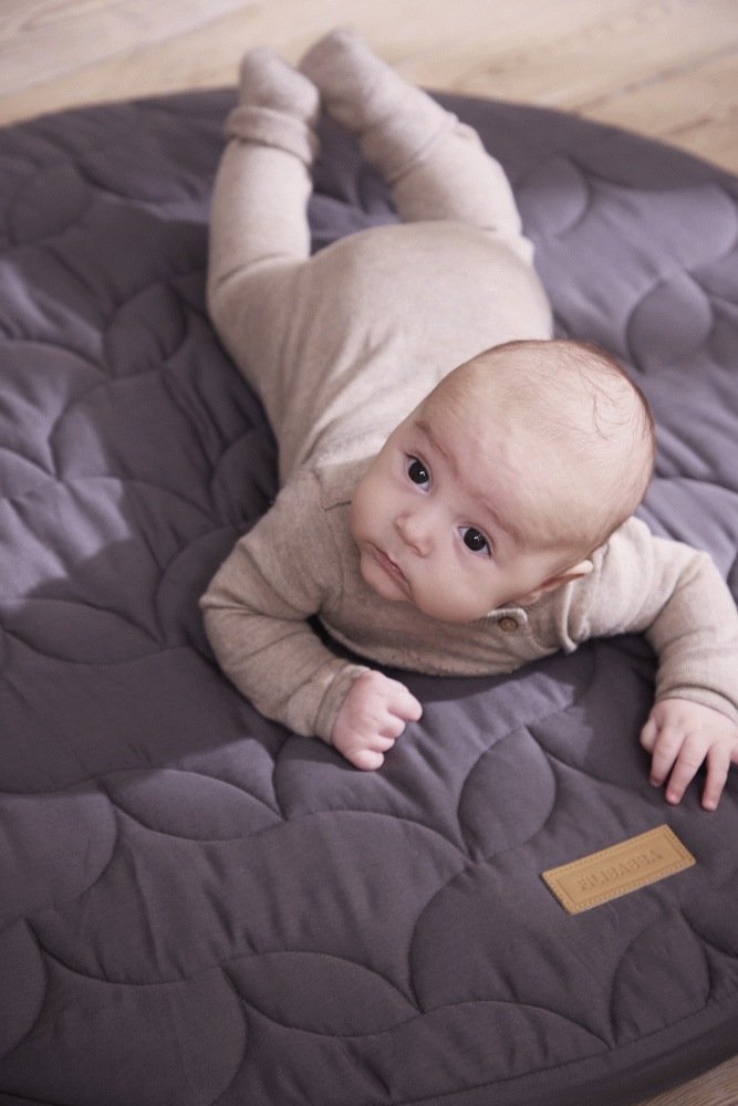 FILIBABBA Legematratze 90 cm, Dark Gull Grey