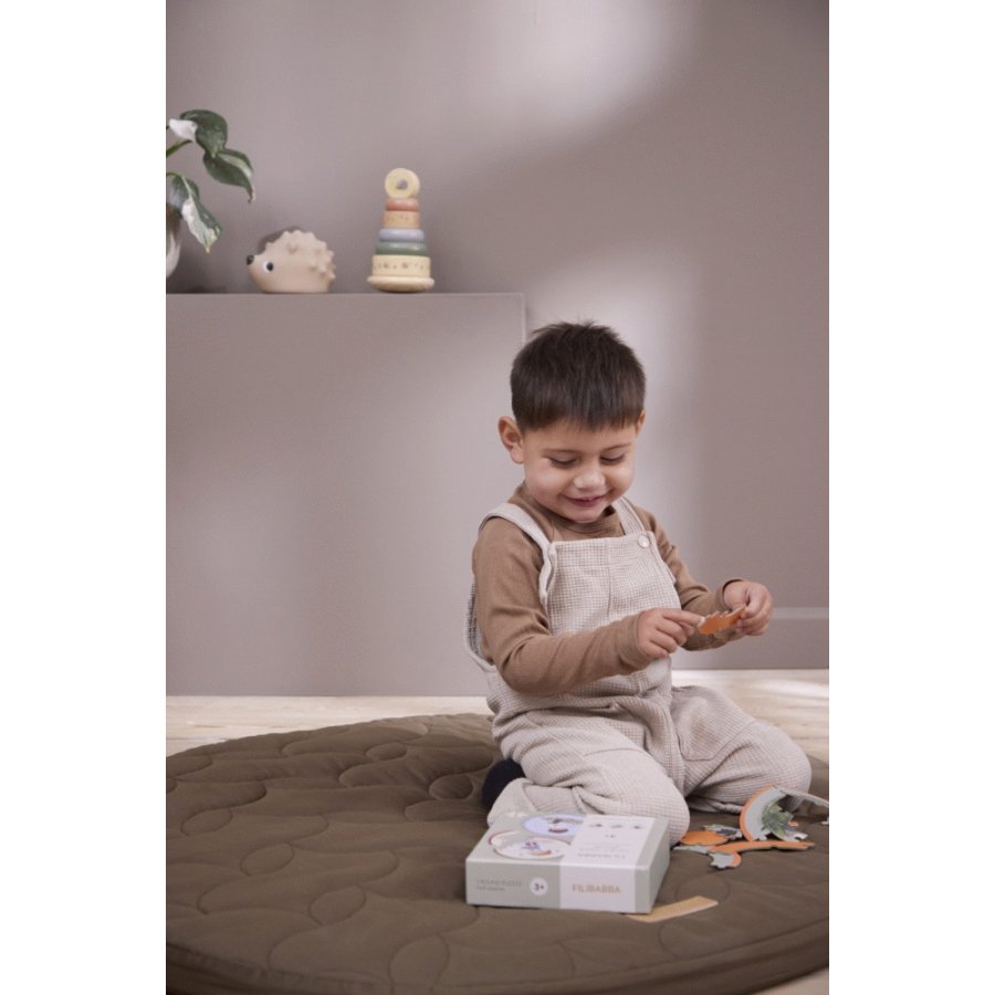 FILIBABBA Legematratze 90 cm, Dreamland Olive