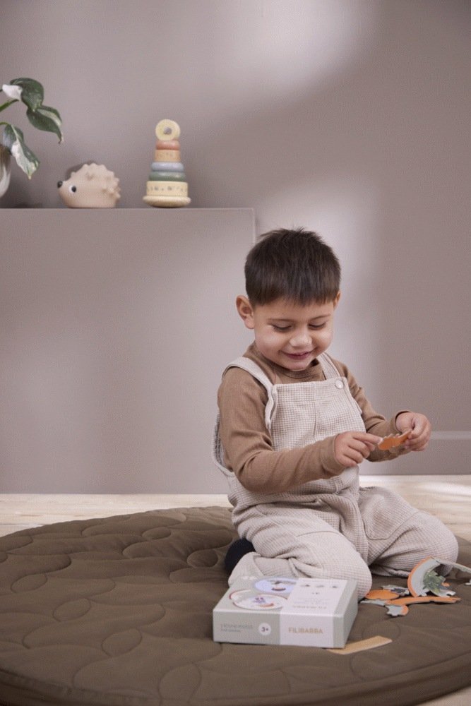 FILIBABBA Legematratze 90 cm, Dreamland Olive