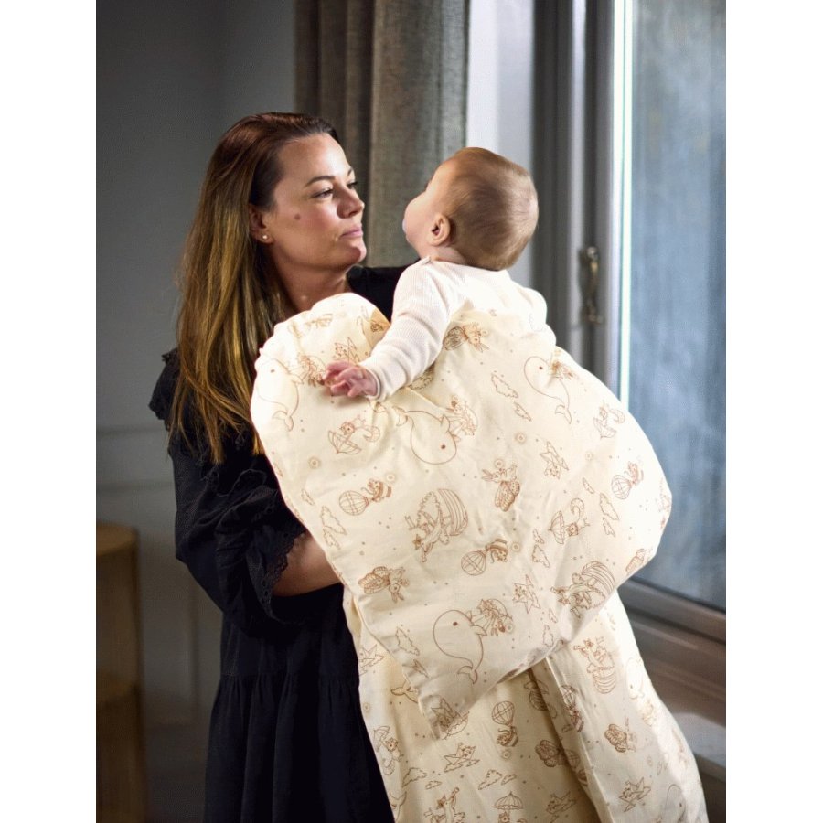 FILIBABBA Juniorsengetj 100x140 cm, Dreamy Adventurers