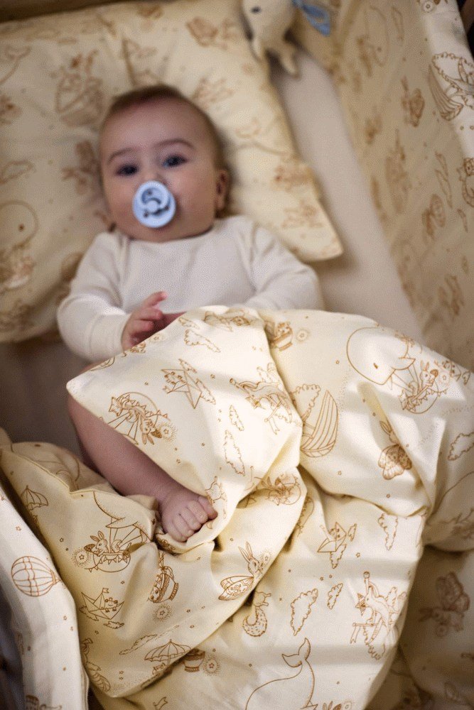 FILIBABBA Juniorsengetj 100x140 cm, Dreamy Adventurers