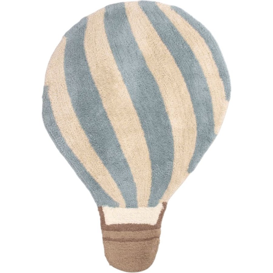 FILIBABBA Teppich Luftballon 74x104 cm, Pearl Blue