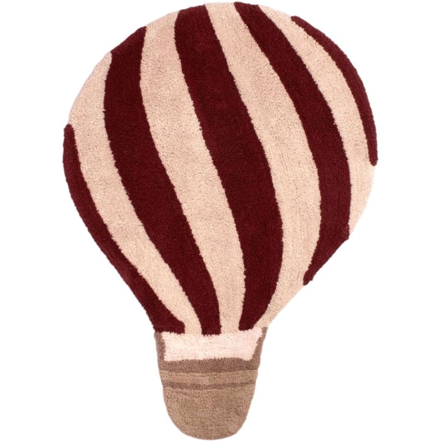 FILIBABBA Teppich Luftballon 74x104 cm, Deeply Red