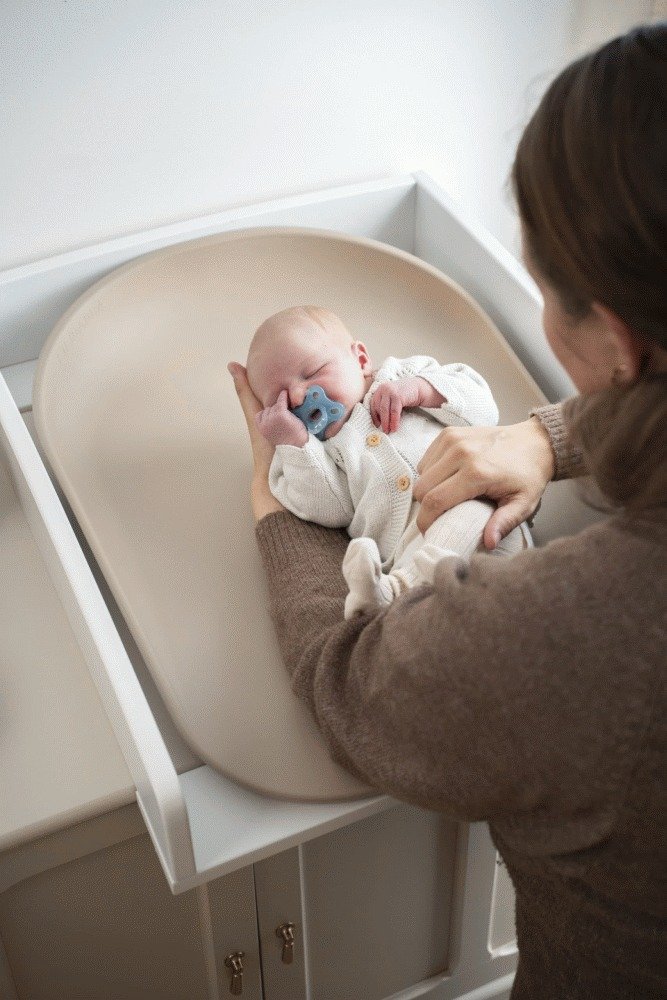 FILIBABBA Bobbie Soft Feel Wickelkissen 2.0 47,8x67,8 cm, Beige