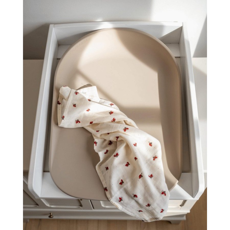 FILIBABBA Bobbie Soft Feel Wickelkissen 2.0 47,8x67,8 cm, Beige