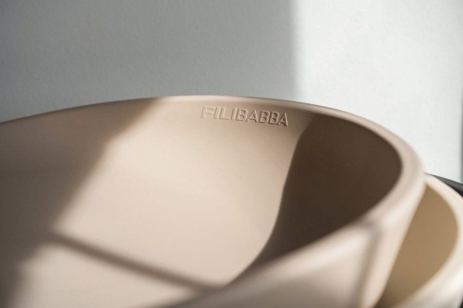 FILIBABBA Bobbie Soft Feel Wickelkissen 2.0 47,8x67,8 cm, Beige