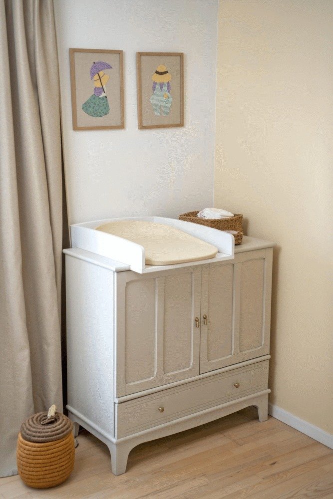 FILIBABBA Bobbie Soft Feel Wickelkissen 2.0 47,8x67,8 cm, Cream