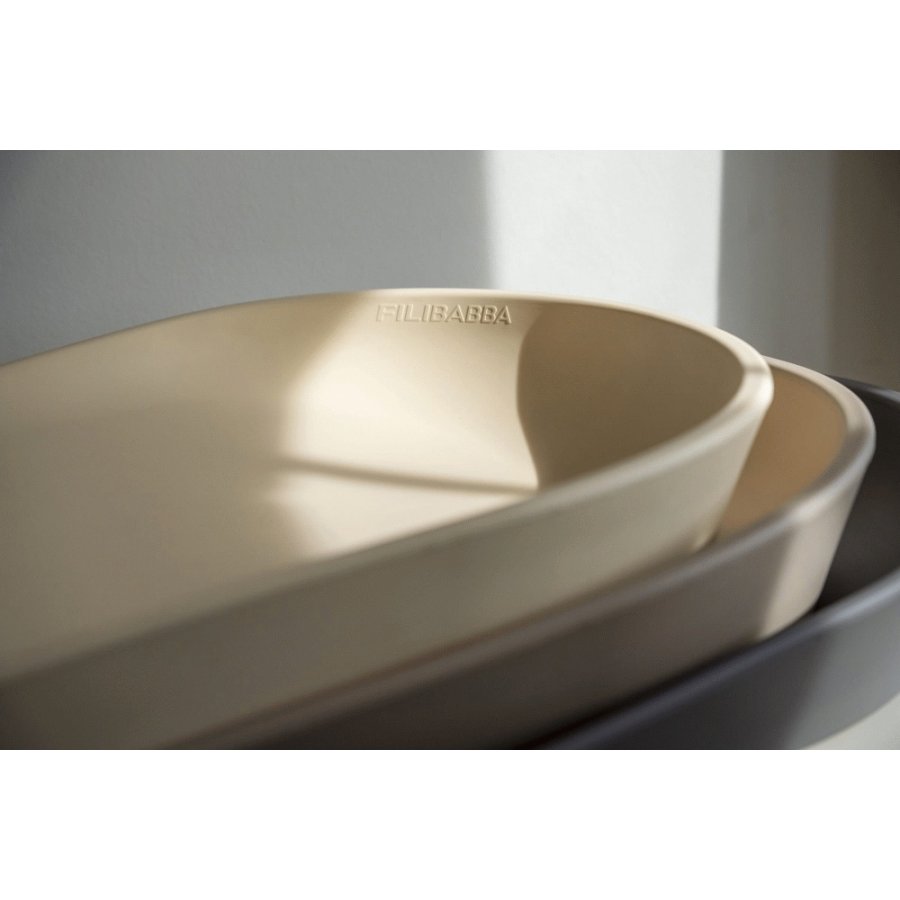 FILIBABBA Bobbie Soft Feel Wickelkissen 2.0 47,8x67,8 cm, Cream