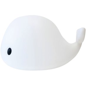 FILIBABBA Vloerlamp Walvis Christian 50 cm, Wit