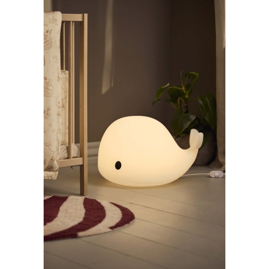 FILIBABBA Gulvlampe LED Wal Christian 50 cm, Wei