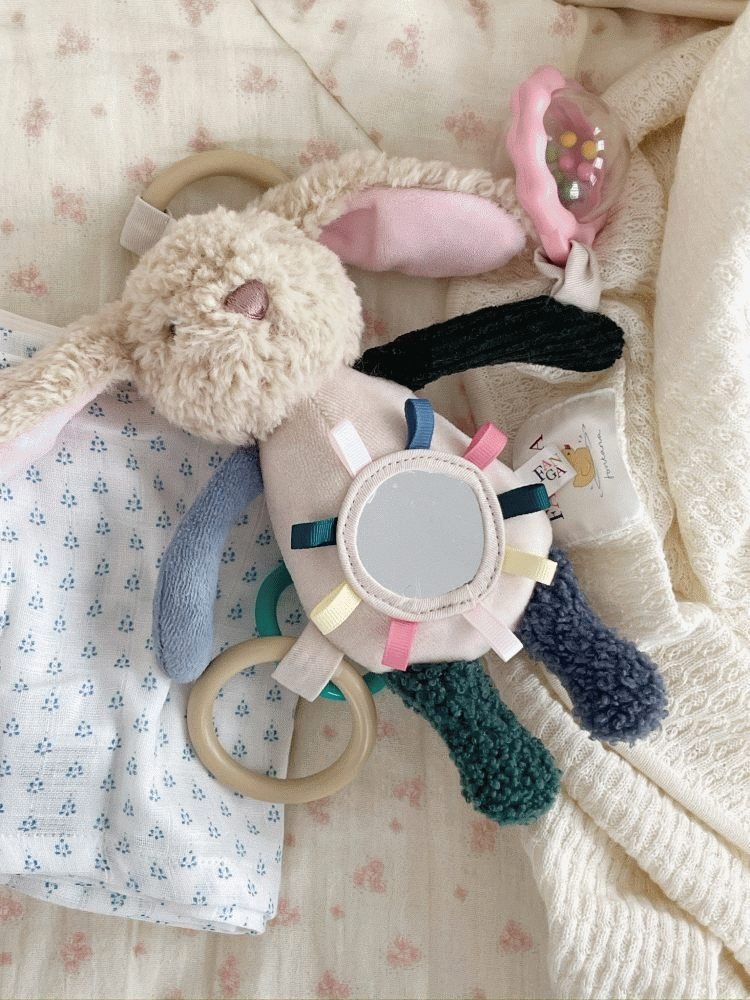 Fanga Fontana Peluche Aktivittsspielzeug, Sea Mist