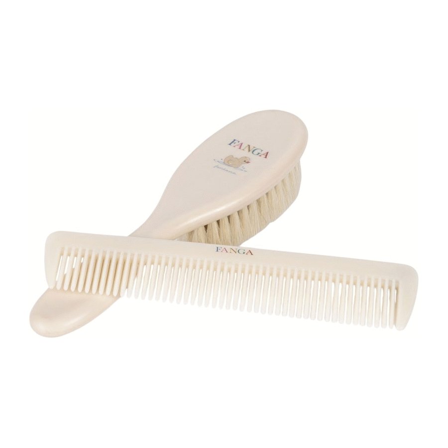 Fanga Fontana Baby Haarbrsten-Set, Beige